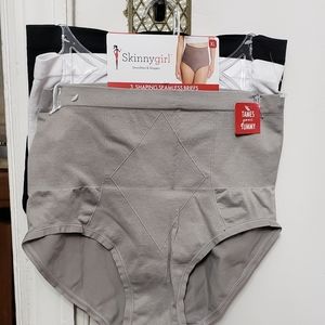 NWT Skinnygirl 3Piece Shapewear Medium & Large Sizes G/B/W $35 each